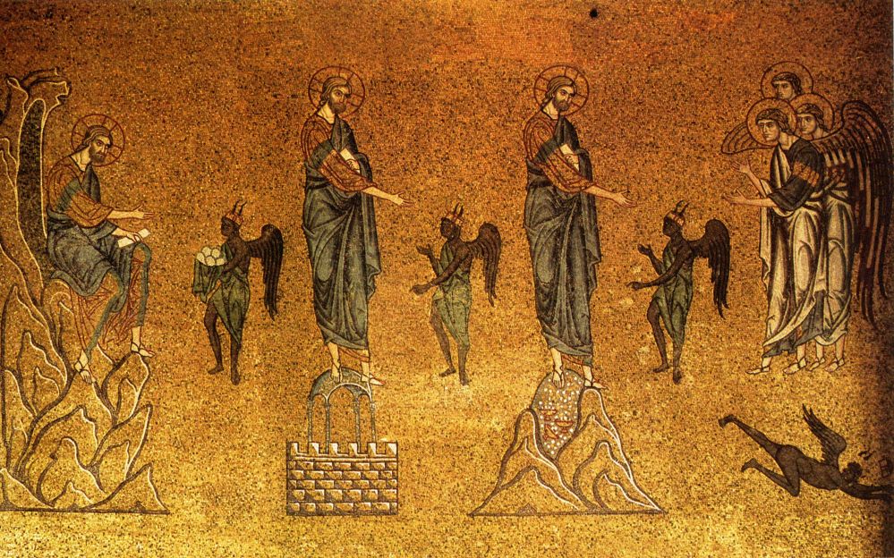 12th-cent. mosaic in Basilica di San Marco, Venice. Source.